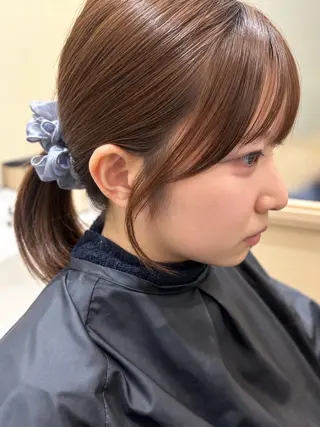 ミディアム 久木原 ゆりのヘアスタイル