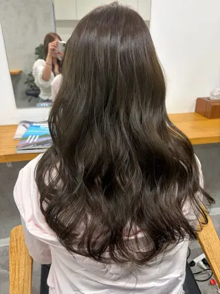ロング カラー ヘアアレンジ misa🫧ナチュラ ル縮毛矯正/髪質改善のヘアスタイル