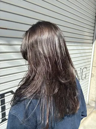 ロング 大西 柚羽のヘアスタイル