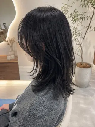 ロング カラー ヘアアレンジ 韓国レイヤー/ 💎Tomoya💎のヘアスタイル