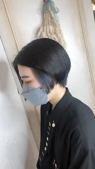 ショート カラー デザインカラー🎨 下北沢 / 磯部のヘアスタイル