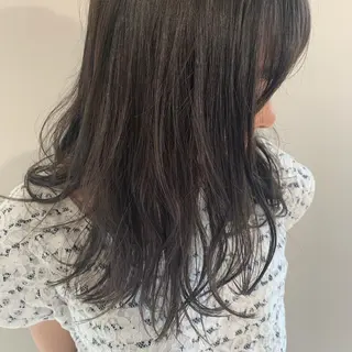 ロング カラー パーマ ヘアアレンジ 加藤 綾華のヘアスタイル