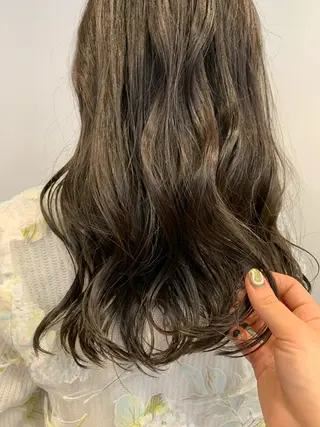 ロング カラー 安福 椎南のヘアスタイル
