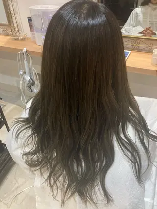 ロング ツヤカラー3850 まいのヘアスタイル
