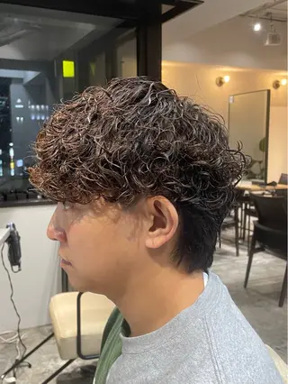 ショート パーマ 梅田💥Cut/ Perm💥ふみのヘアスタイル