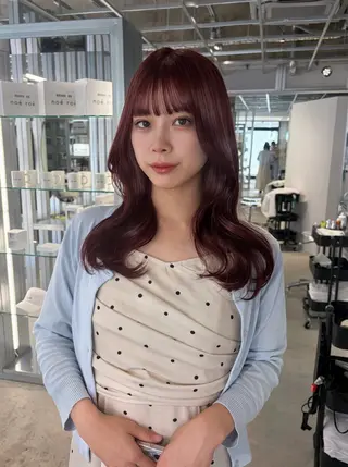 セミロング カラー ダブルカラー/レイヤ ーカット 🤍ゆきなのヘアスタイル