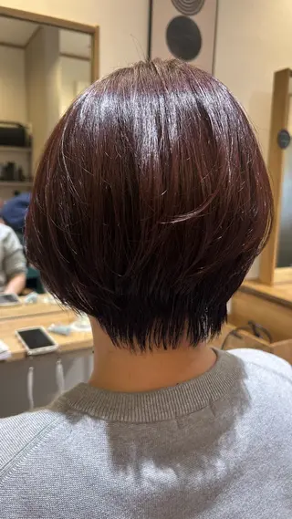 ショート 盛本 彩乃のヘアスタイル
