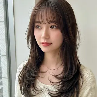 セミロング ショートカット /SHUNのヘアスタイル