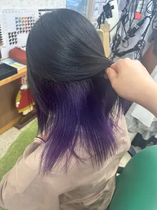 セミロング カラー 髪質改善のプロ✨りな さんのヘアスタイル