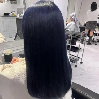 ロング カラー 🫧うる艶トレンド 🫧透明感カラーのヘアスタイル