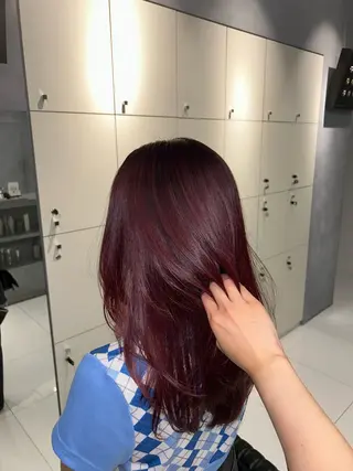 カラー 宇都宮 育実のヘアスタイル