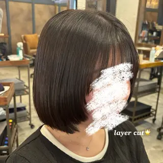 ショート 🫧透明感カラー 槇野🫧のヘアスタイル