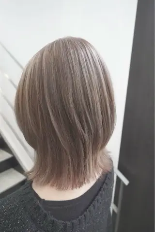 ミディアム カラー yoshi ☆のヘアスタイル
