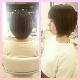 ショート キンジョウ エナミのヘアスタイル