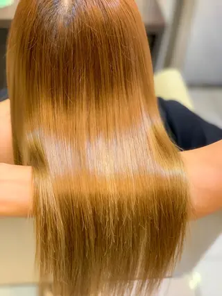 ロング カラー 大間 礼真のヘアスタイル