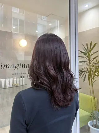 カラー 韓国ヘアケアブリーチ 莉奈のヘアスタイル