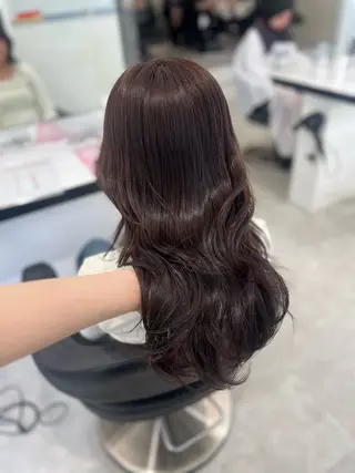 セミロング 透明感ベージュ 🎀Sayaka🎀のヘアスタイル