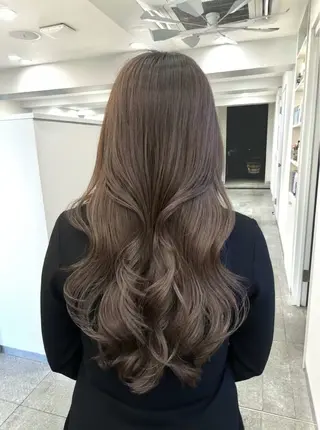 ミディアム 韓国風/髪質改善/ ナガヤアキラのヘアスタイル
