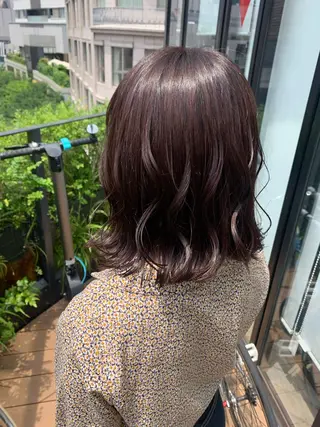 ミディアム カラー 櫛部洸貴/ 頭皮改善、髪質改善のヘアスタイル