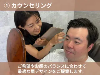 アイブロウ メンズ VANISH たやがきの眉毛・アイブロウイメージ