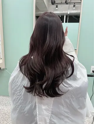 ロング nanami IROW大名のヘアスタイル