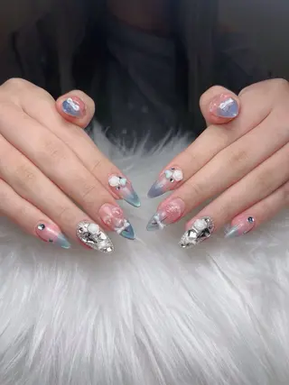 ネイル Sora  Nail 長さ出し専門店のネイルデザイン
