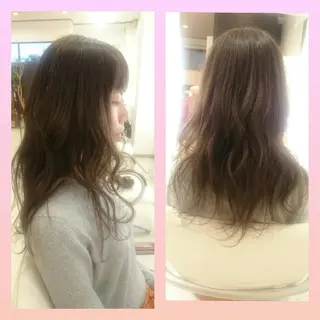 ロング キンジョウ エナミのヘアスタイル