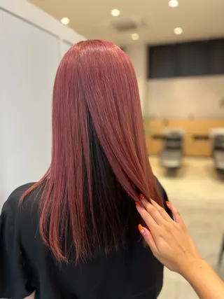 ミディアム 小池 夏美のヘアスタイル