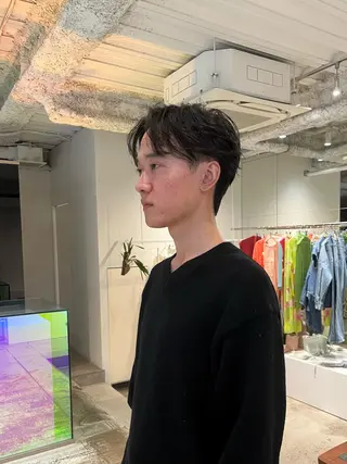 メンズ LARK/メンズ特化 /シバヤ ユウキのヘアスタイル