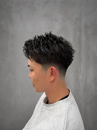 メンズ 山中 束真のヘアスタイル