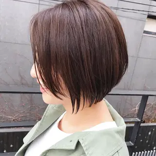 ショート カラー 大人女性ショート専門 tomodaのヘアスタイル