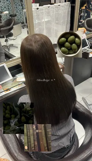 ロング カラー レイヤーカット 艶髪🎀HINATAのヘアスタイル