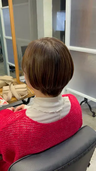 ショート カラー sena 𝜗𝜚のヘアスタイル