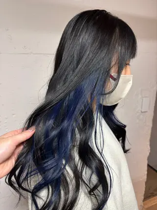 ロング カラー 🩵似合わせカット SEIRA🩵のヘアスタイル