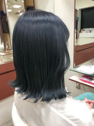 カラー 縮毛矯正/髪質改善 白髪ぼかし/裕香のヘアスタイル