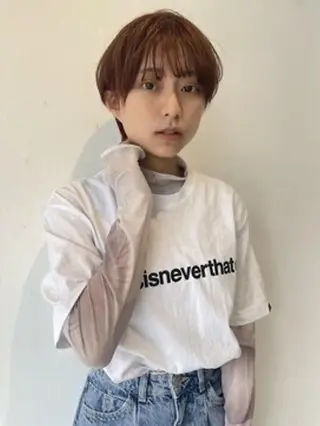 ショート Mika Haraguchiのヘアスタイル