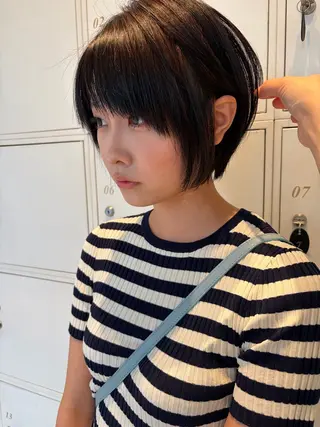 ショート 工藤 彩夏のヘアスタイル