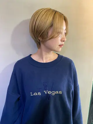 ショート カラー SHACHU ayamiのヘアスタイル
