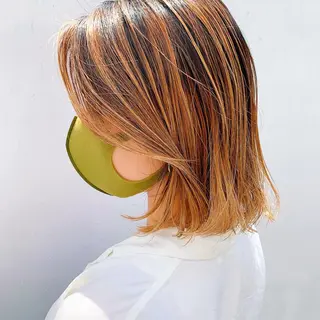 ショート カラー 中川 竜誠のヘアスタイル