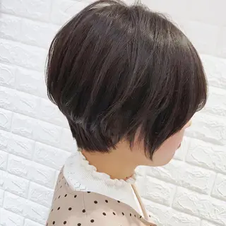 ショート カラー 大人女性ショート専門 tomodaのヘアスタイル