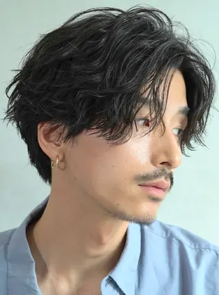 パーマ メンズ 【fifth】パーマ 支持率⭕️松田優斗のヘアスタイル