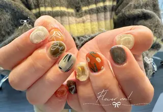 ネイル Flower nailのネイルデザイン
