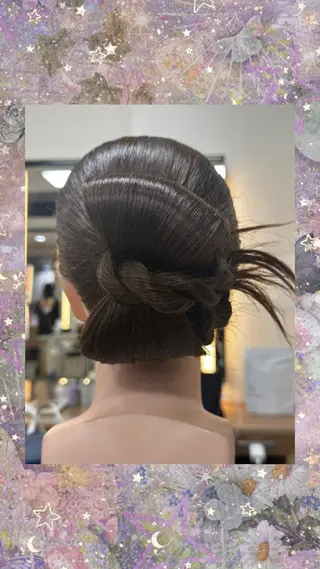 セミロング ラベンダーカラー/ ☀️ASAHI☀️のヘアスタイル