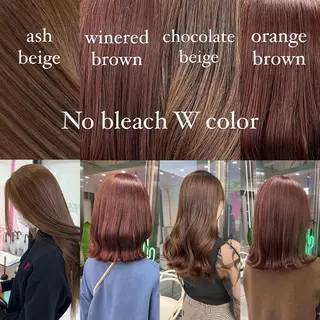 セミロング カラー パーマ ヘアアレンジ メンズ キッズ ネイル マツエク・マツパ アイブロウ KANAMI 🌏のヘアスタイル