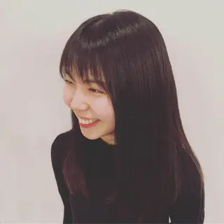 セミロング 日比谷 翔太のヘアスタイル