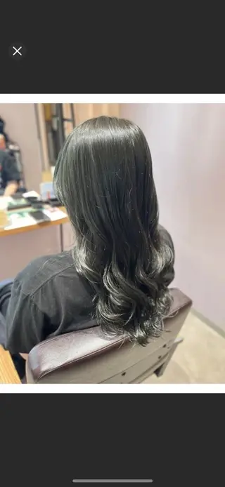 ロング 森 いずなのヘアスタイル