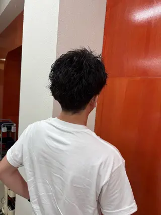 パーマ メンズ MAHAE 廣瀬のヘアスタイル