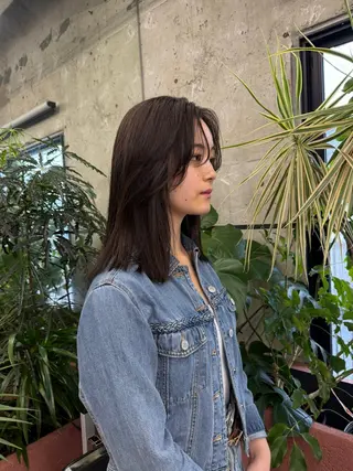 ミディアム 【パーマ/レイヤー】 🌷NATSUKIのヘアスタイル