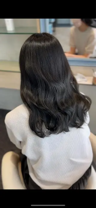 ロング ヘアアレンジ 渋谷/ 縮毛矯正/AYAのヘアスタイル