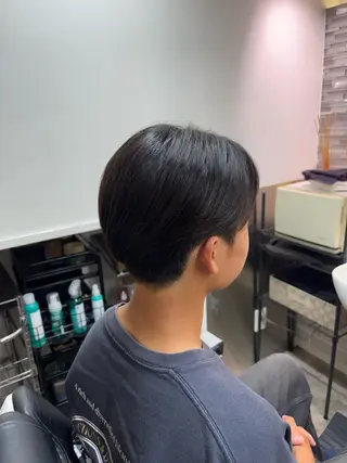 ミディアム パーマ メンズ FRISEUR/高瀬 晴乃祐のヘアスタイル